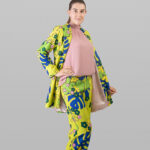 PANTALON EN LIN IMPRIMÉ