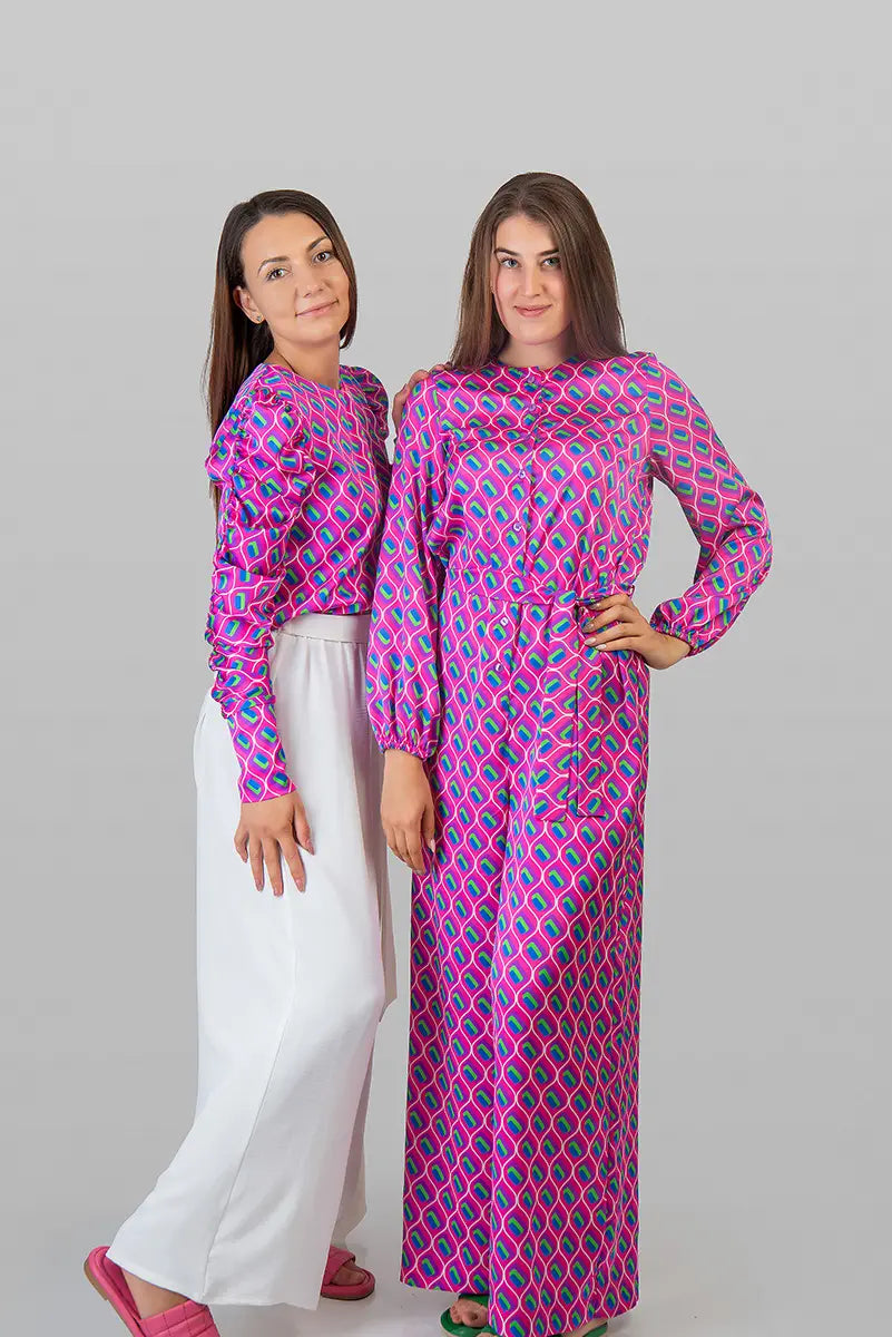 COMBINAISON IMPRIMÉE ÉLÉGANTE