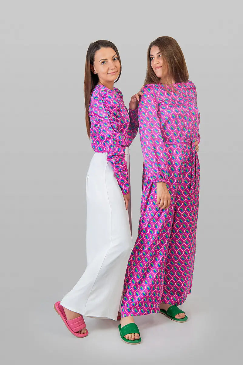 COMBINAISON IMPRIMÉE ÉLÉGANTE