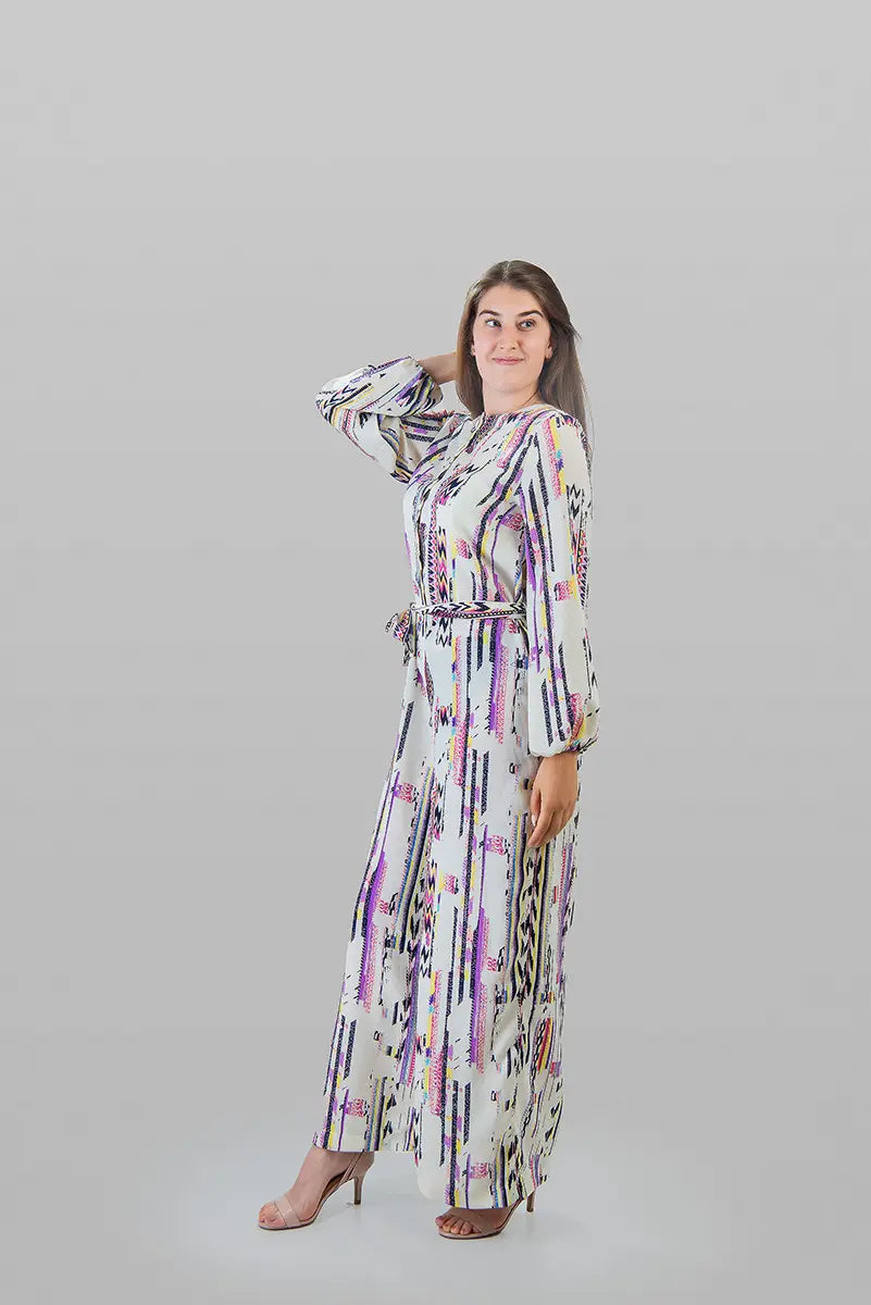 COMBINAISON IMPRIMÉE ÉLÉGANTE