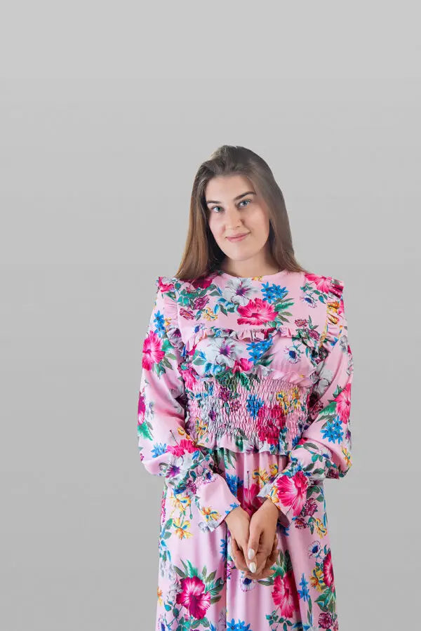 ROBE LONGUE ÉVASÉE