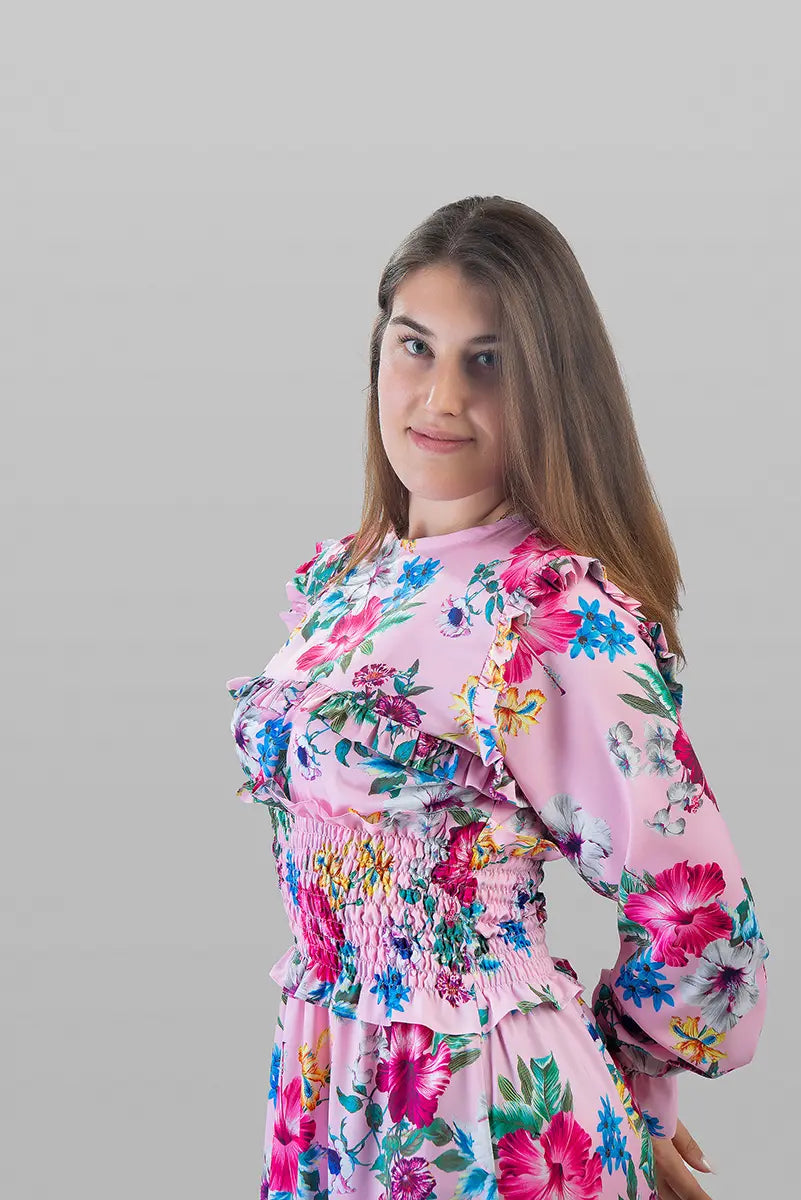 ROBE LONGUE ÉVASÉE